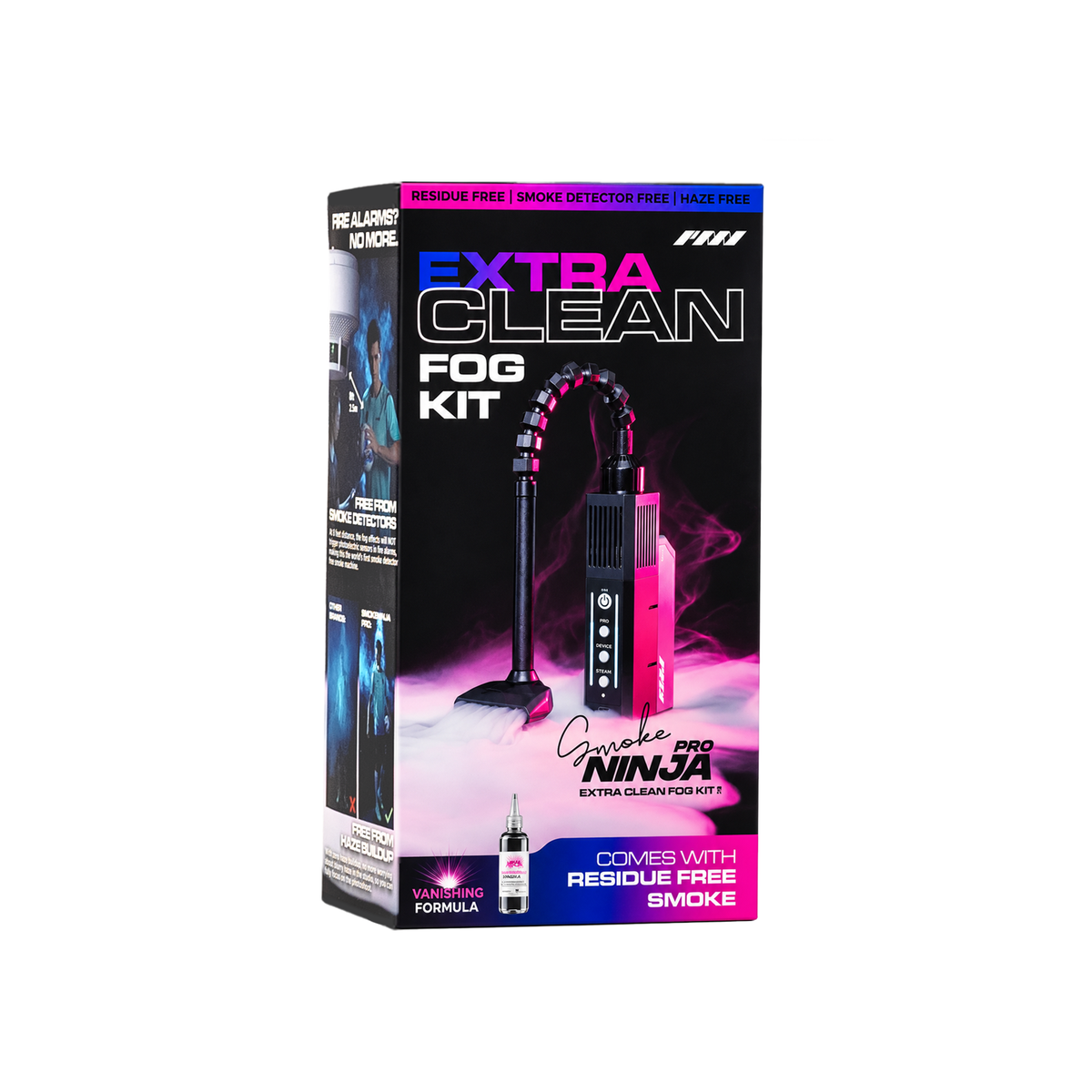 PMI SmokeNINJA PRO - Extra Clean Fog Kit