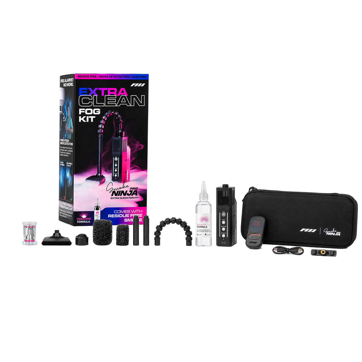 PMI SmokeNINJA PRO - Extra Clean Fog Kit