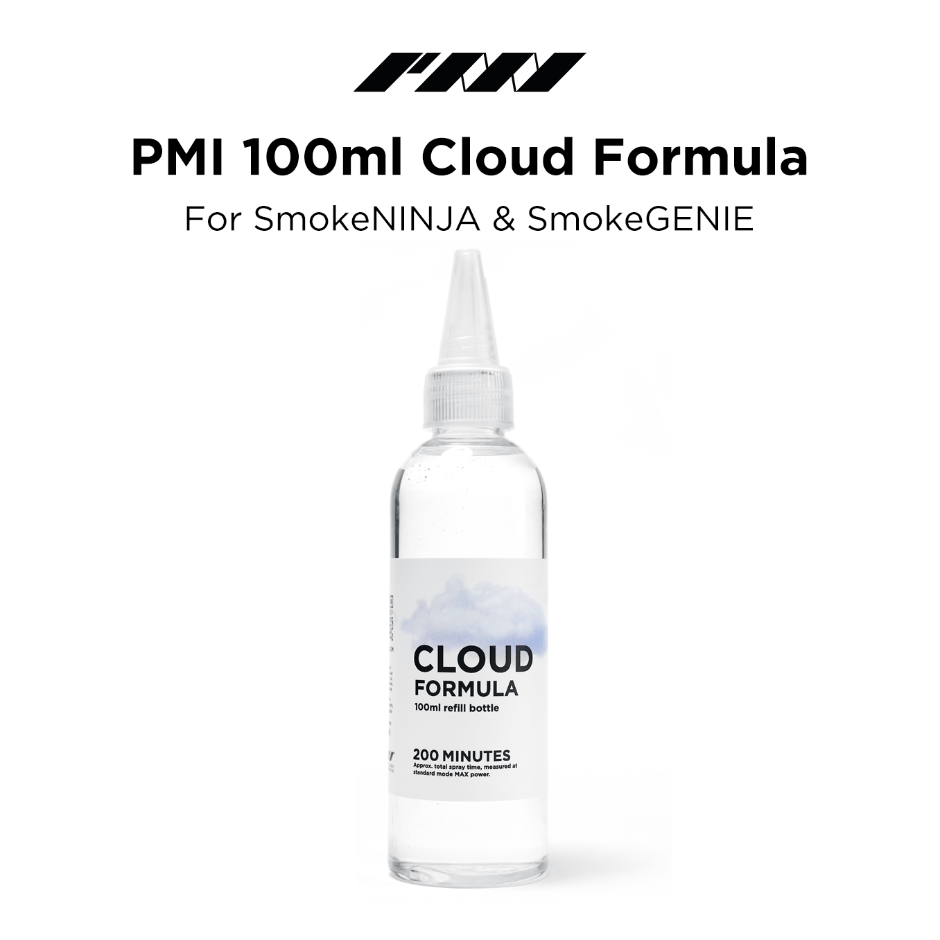 PMI SmokeNINJA 100ml Refill Cloud Formula