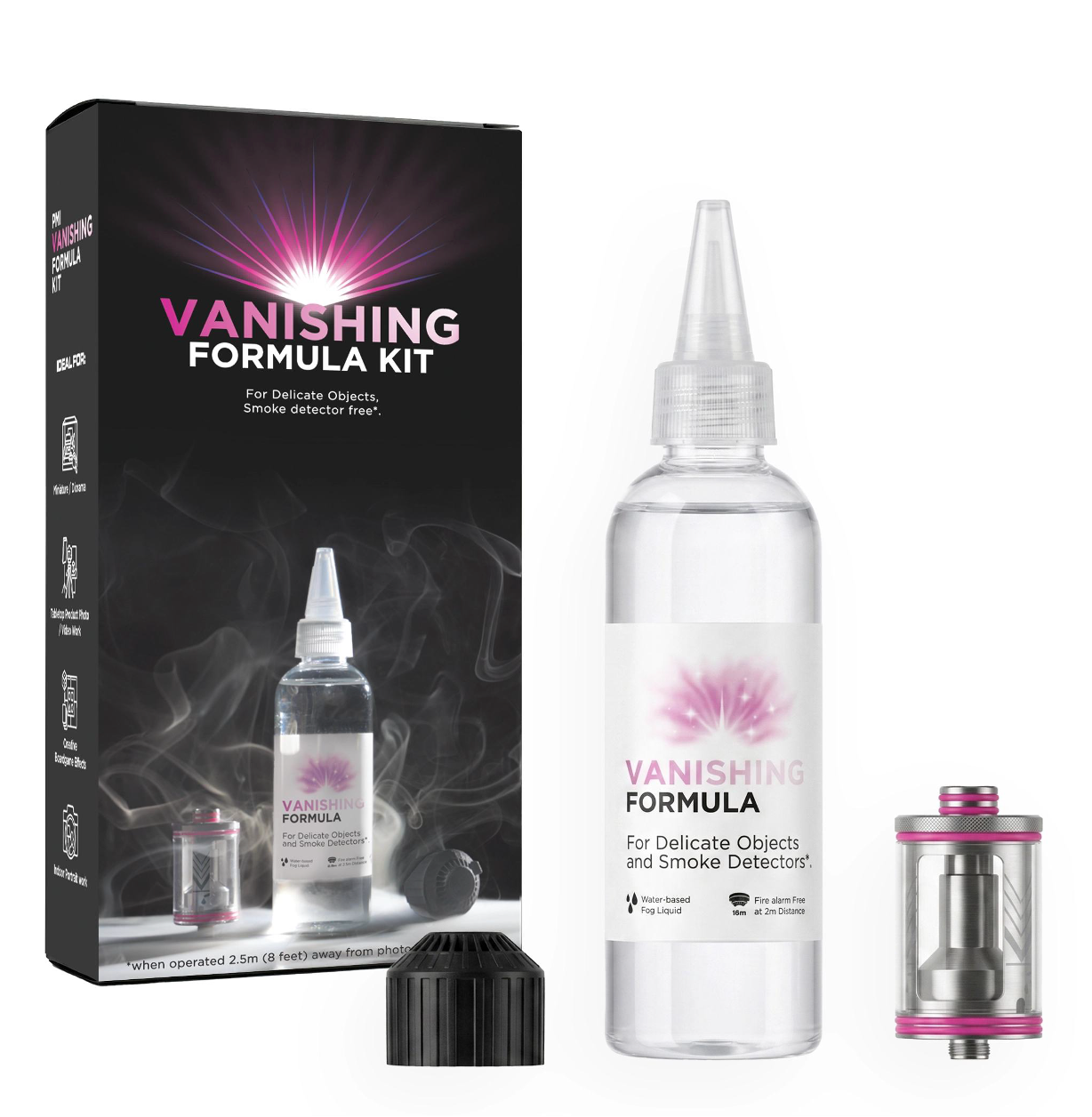 PMI SmokeNINJA PRO Vanishing Kit with Chamber & Formula